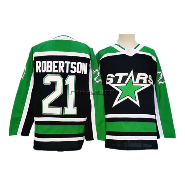 Dallas Stars Oettinger #29 Green Authentic Hockey Jersey - 3