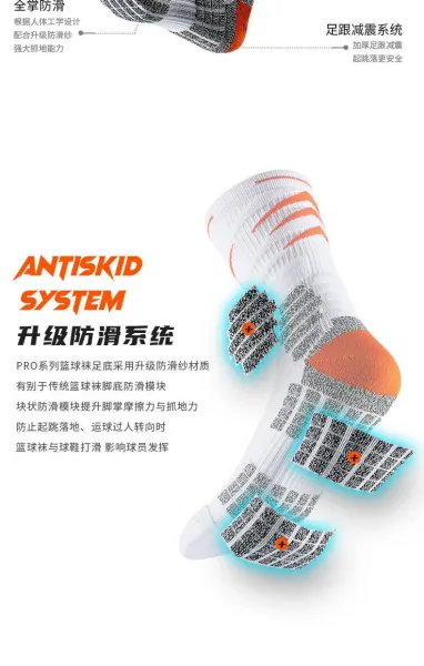 Design Veidoorn V1 Black Basketball Socks - 5
