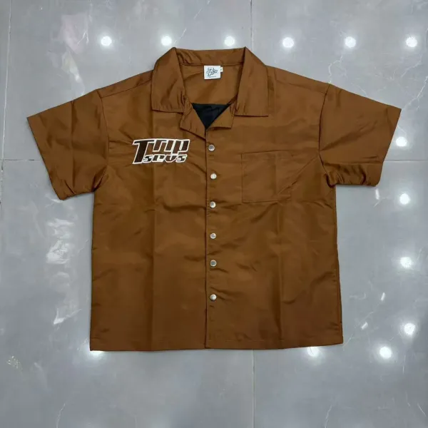 Good Losers Brand Work Shirt Brown Shirt - 1