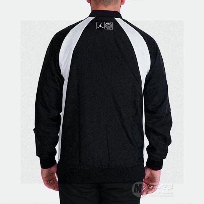 Air Jordan x Paris Saint-Germain Track Jacket Black / White Outerwear - 4
