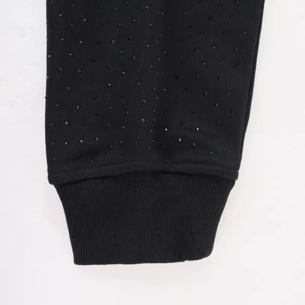 Design 8266 Black Red Graphic Sweatpants - 9