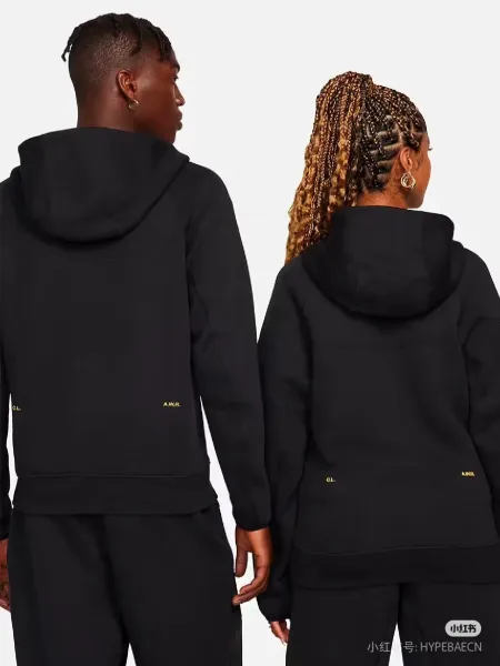 Nike NOCTA Tech Fleece Hoodie and Joggers Black Set - 7