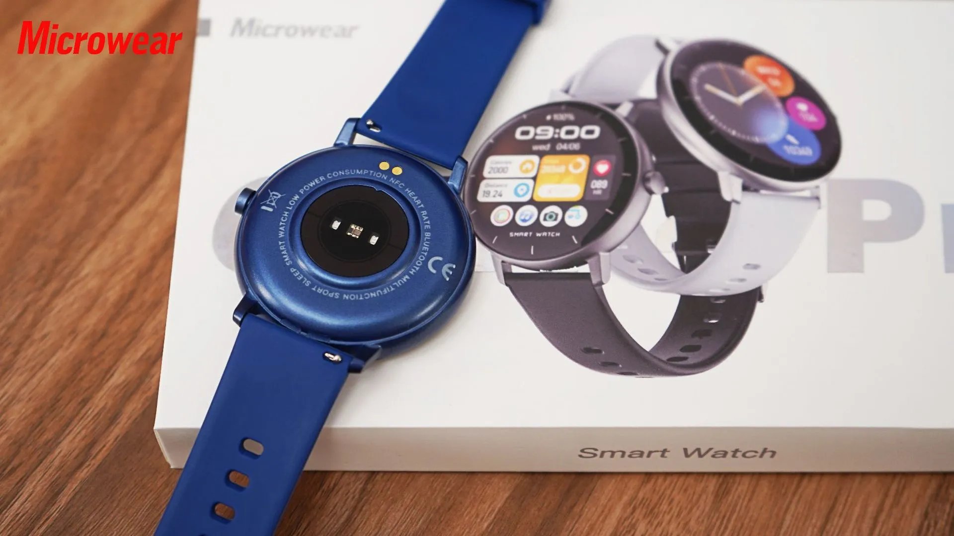 Design Smartwatch Black Fitness Tracker - 12