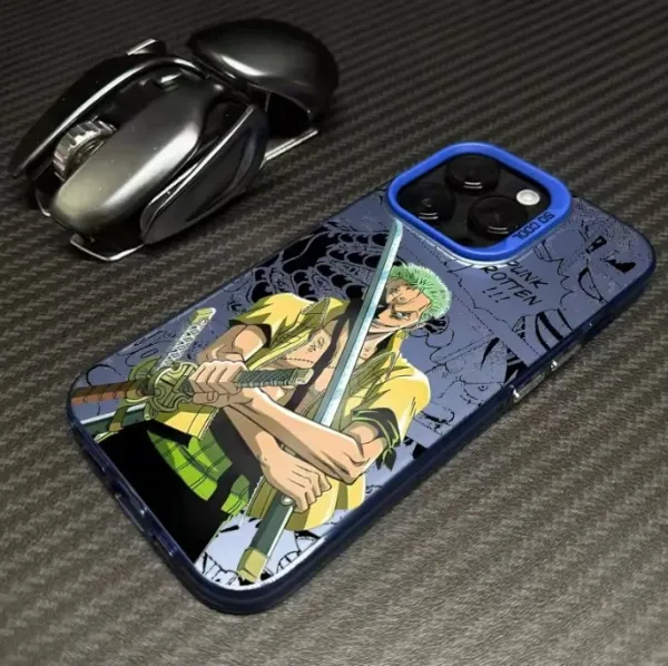Design One Piece Luffy Manga Art Purple Phone Case - 11