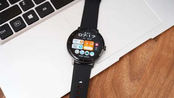 Design Smartwatch Black Fitness Tracker - 16