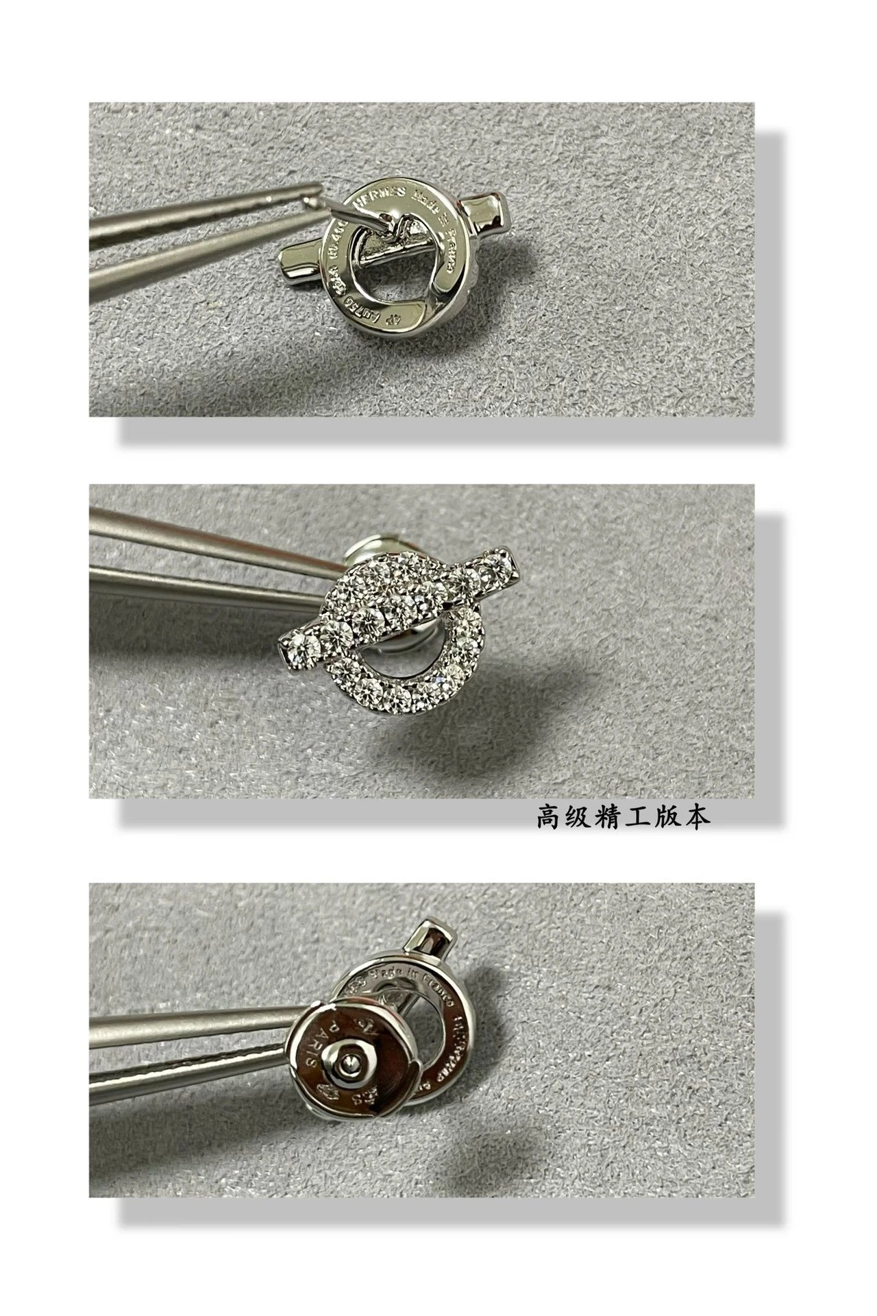 Design T-Bar Crystal Bracelet in Silver and Gold Jewelry - 13