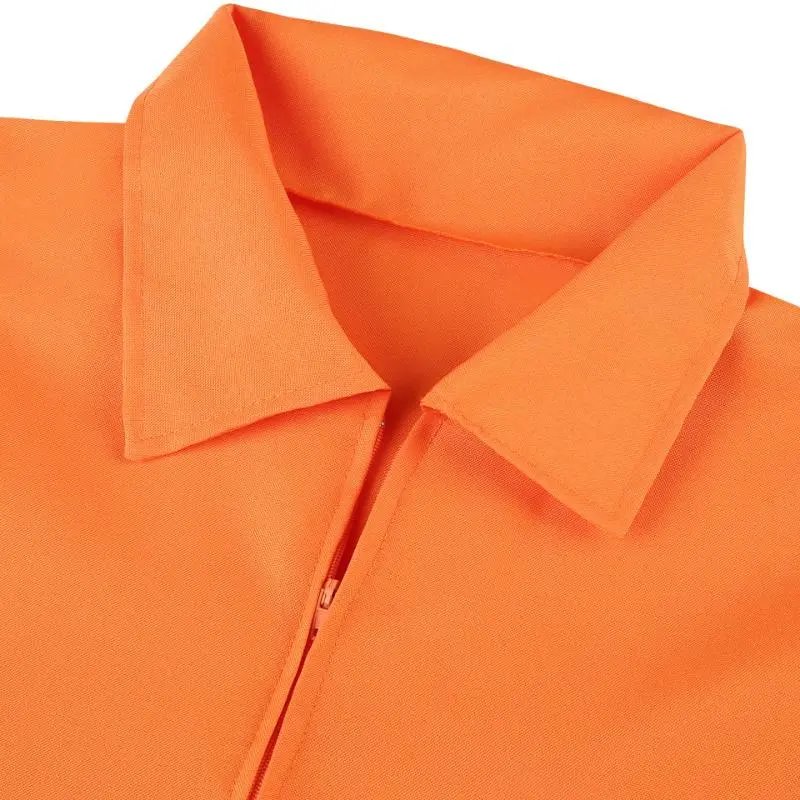 Design Orange State Prison Jumpsuit Costume Clothing - 8