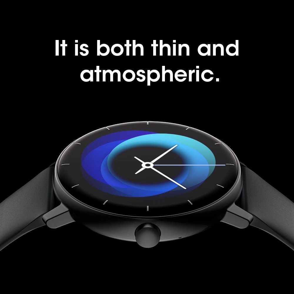 Design Smartwatch Black Fitness Tracker - 24
