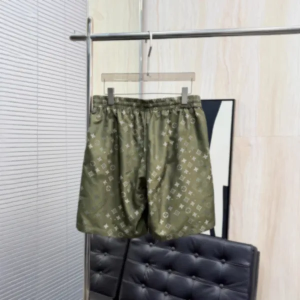 Louis Vuitton Monogram Silk Pajama Set Army Green - 6