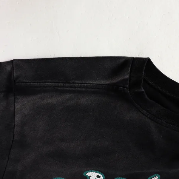 Amiri The Chateau Amiri California Washed Black T-Shirt - 5