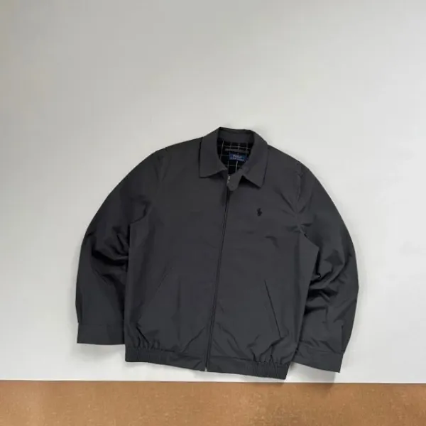 Polo Ralph Lauren Windbreaker Gray Outerwear - 13