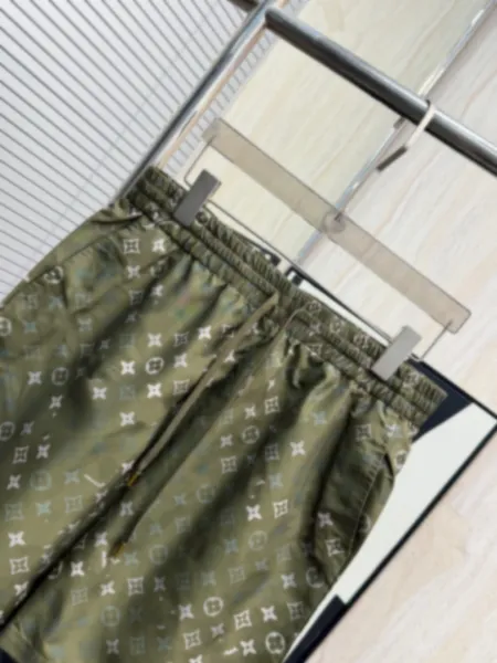 Louis Vuitton Monogram Silk Pajama Set Army Green - 13