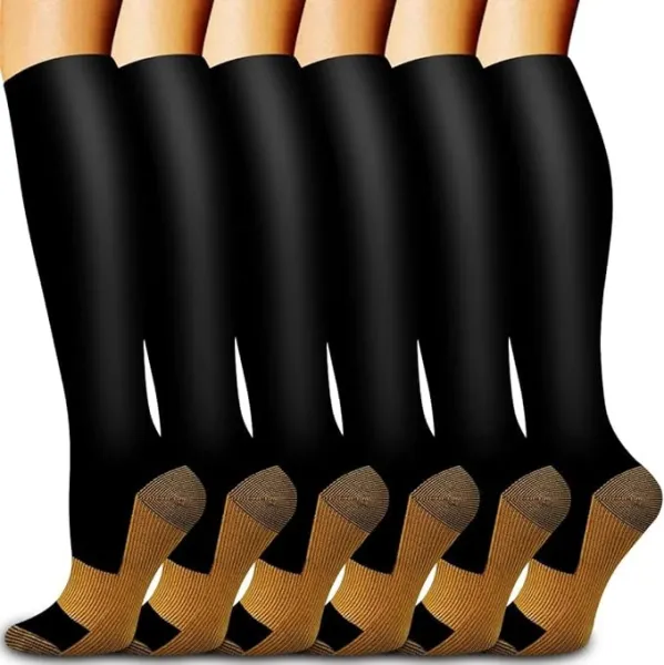 Design Cat-Themed Knee-High Socks Set Multicolor Socks - 17