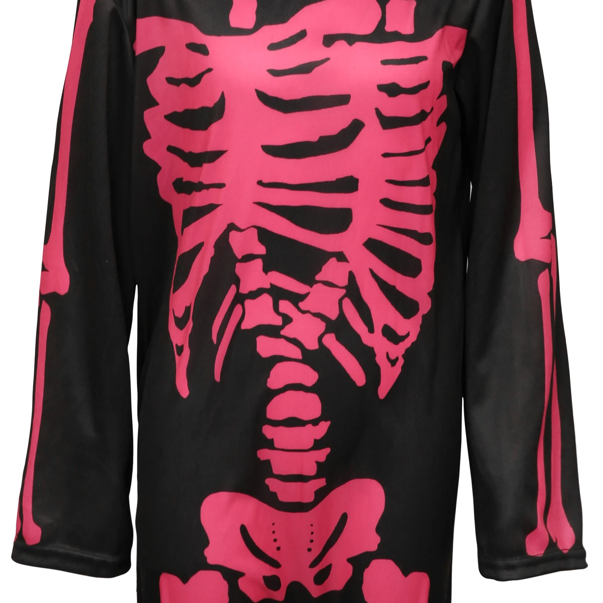 Design Two-Headed Skeleton Costume Black Clothing - 5