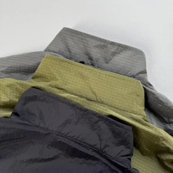 Design Goldwin Grid Tech Vest Olive Green Vest Outerwear.vest - 33
