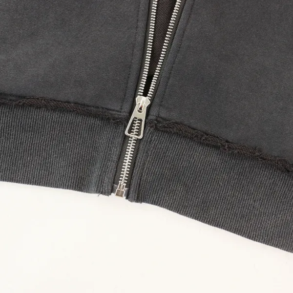 Design 8688 Washed Black Gray Shorts - 4