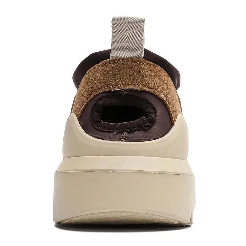 Design Chunky Platform Slip-On Sneakers Orange Beige - 16