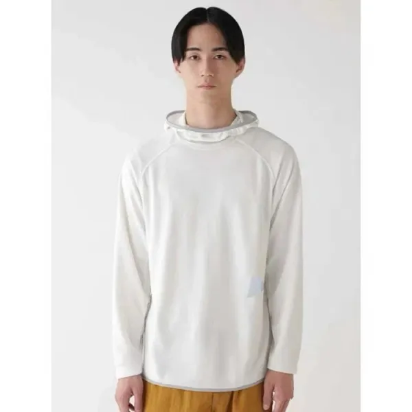 Design Hooded Long-Sleeve Top Black Hoodie - 5