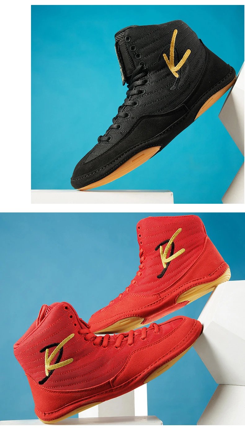 Design Ringside Impact 2 Red Wrestling Shoes Sneakers - 13