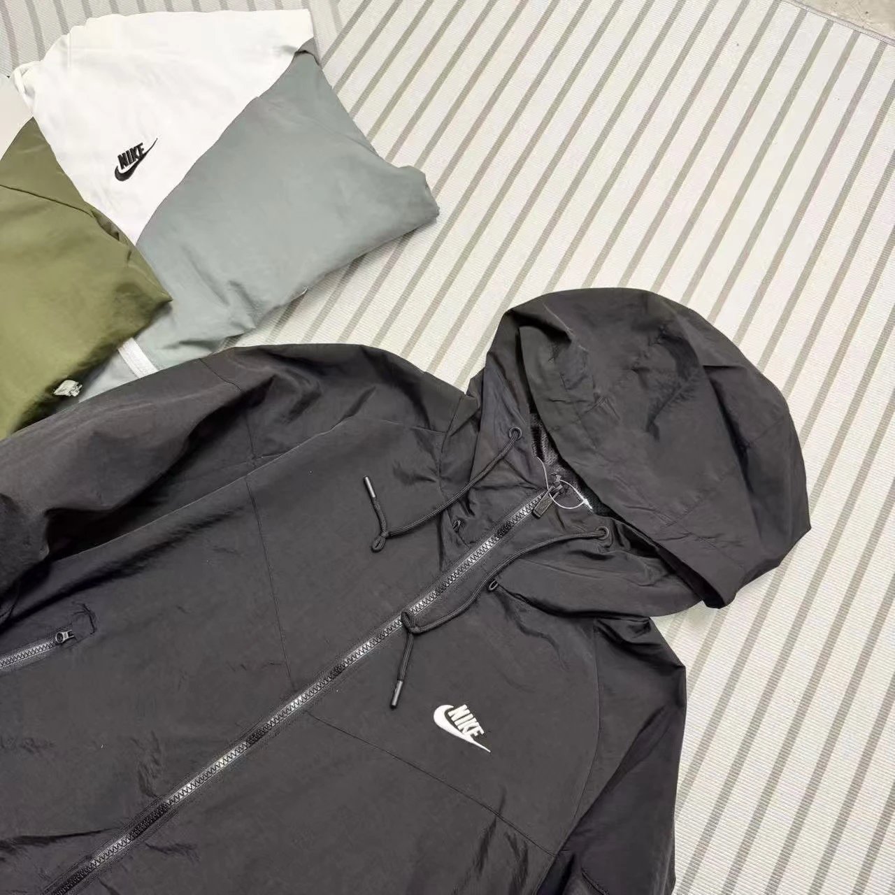 Nike Windrunner Hooded Jacket Multicolor Outerwear - 7