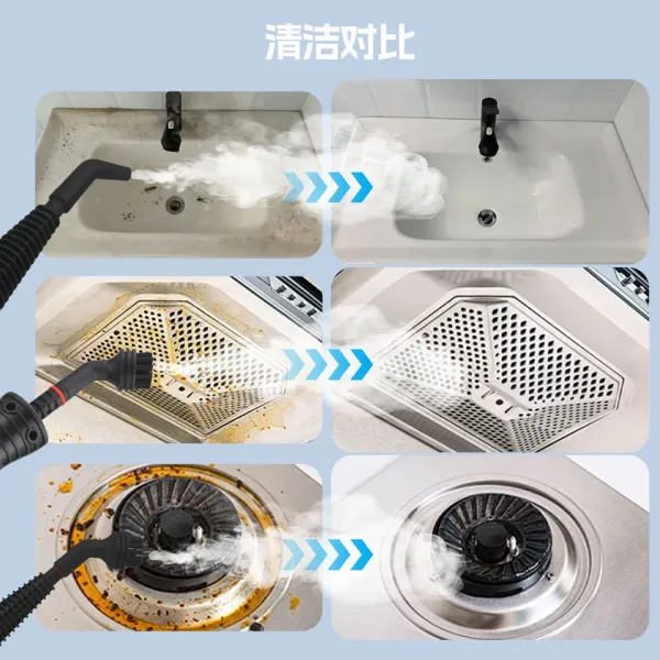 Design Steam Cleaner Handheld White with Accessories Electronics - 15