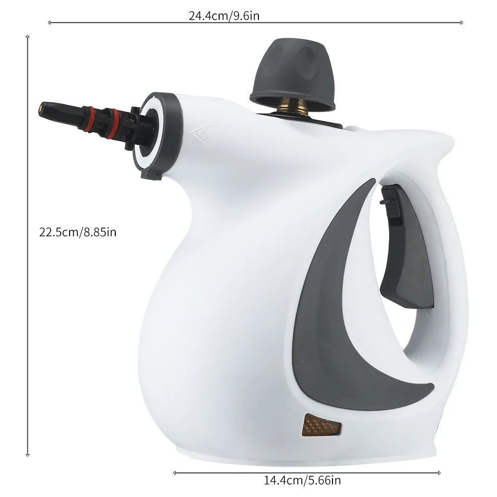 Design Steam Cleaner Handheld White with Accessories Electronics - 19