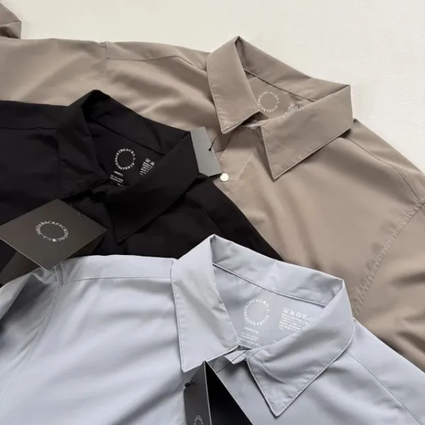 Design Yamatomichi UL # Shirt Beige / Black / Light Gray Shirt - 22