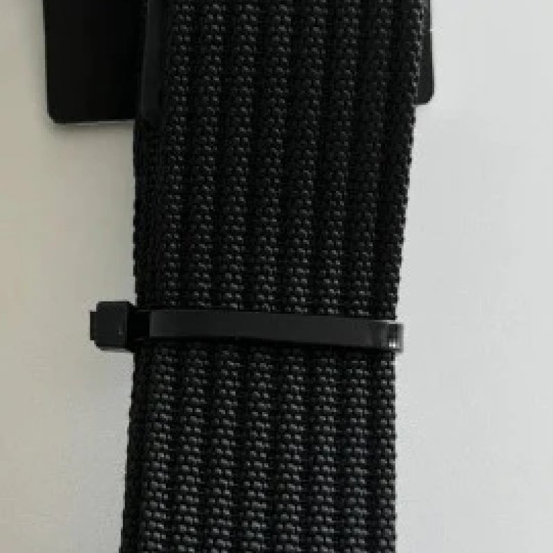 Conveyor Belt 38mm Black Canvas Belt