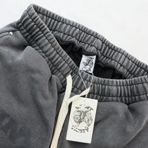 Design 8688 Washed Black Gray Shorts - 20