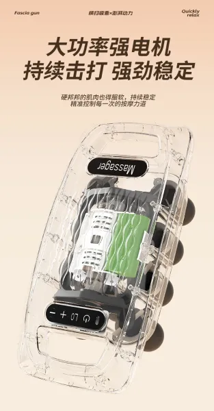 Design Portable Shiatsu Massager White Electronics - 28