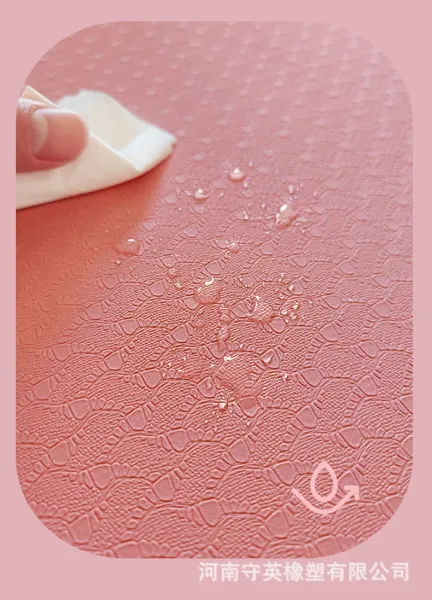 Design Circular Foot Mat Pink Wellness Mat Accessories - 8