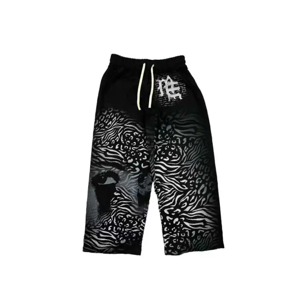 Design Mind & Vision Logo Print Light Wash Jeans - 12