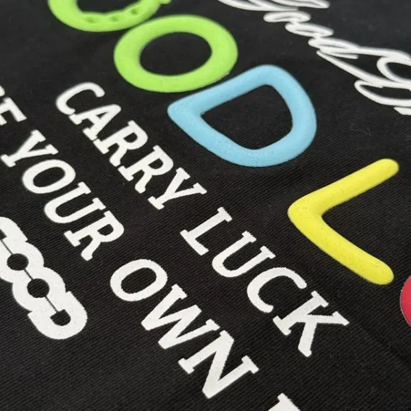 GOOD BRAND Rainbow Logo Graphic T-Shirt Black - 22