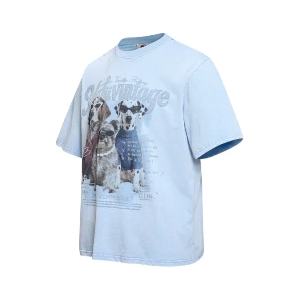 Design Mafavintage Graphic Print Acid Wash T-Shirt T-Shirts - 7