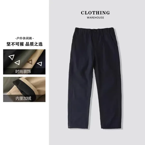 Design Clothing Warehouse Outdoor Navy Pants - 20