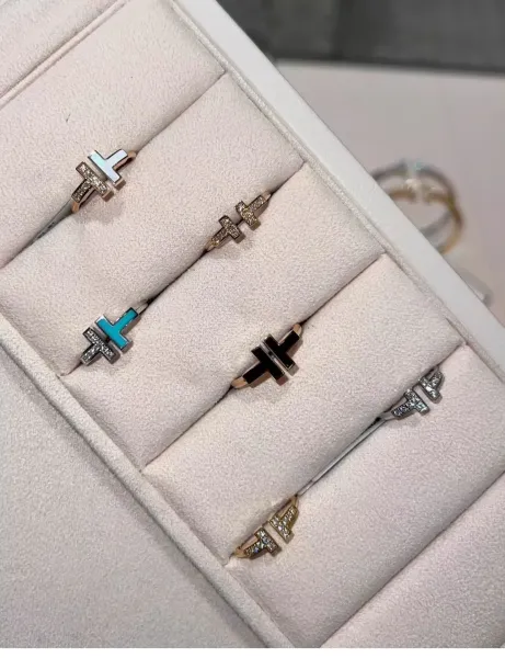 Design Silver Letter 'H' Ring Accessories Jewelry - 20