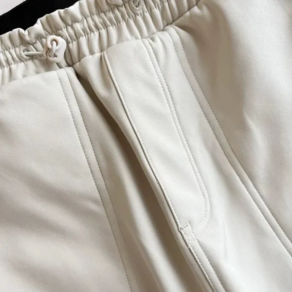 Design Utility Cargo Pants in Beige, Purple, Blue, Gray, and Black - 21