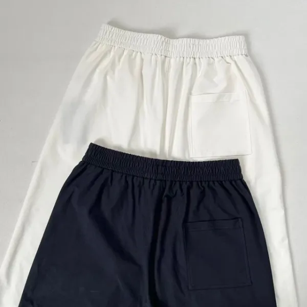 Design Wide-Leg Relaxed Fit Navy Pants - 20