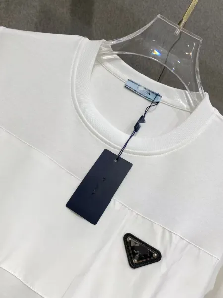 Prada Logo-Panel T-Shirt and Shorts Set Black - 3