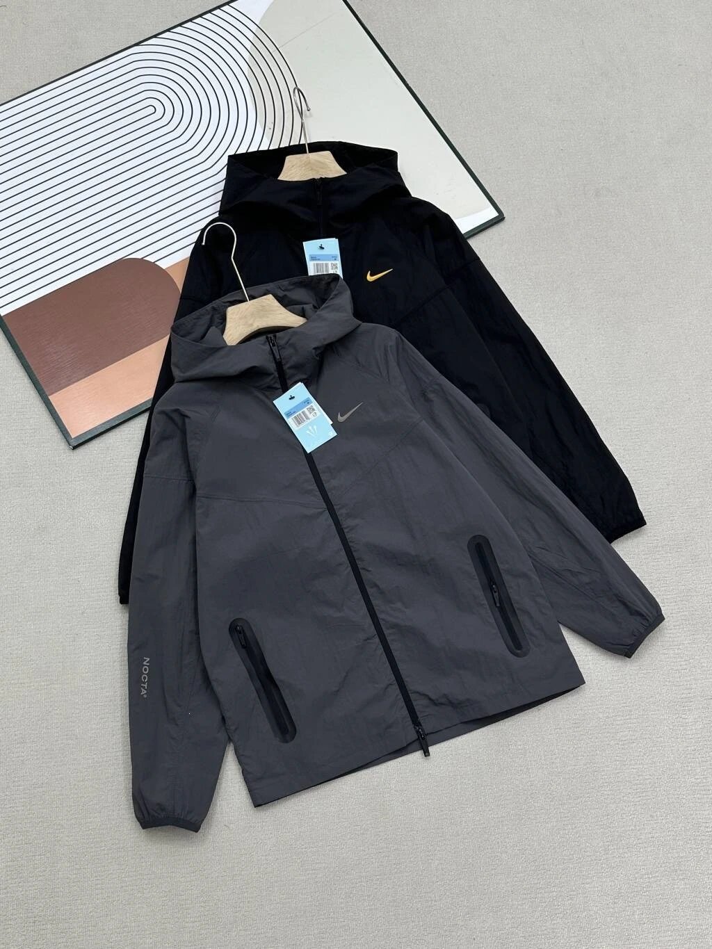 NOCTA x Nike Windrunner Hooded Jacket and Pants Set Black - 5