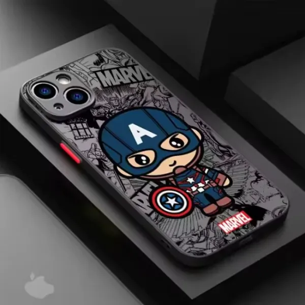 Design Marvel x Groot Cartoon Illustration Phone Case for iPhone Phone Case - 6