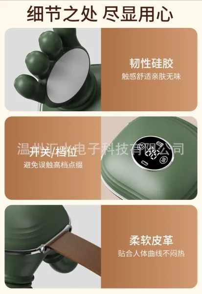 Design Hand Massager Device Beige and Brown Electronics - 25