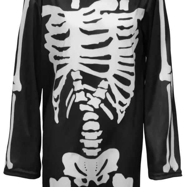Design Two-Headed Skeleton Costume Black Clothing - 10