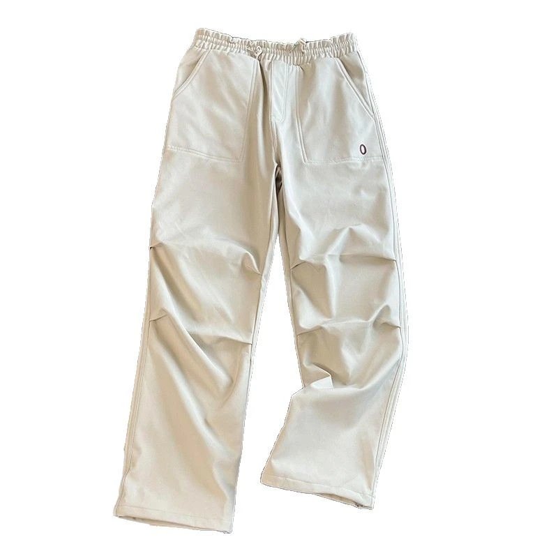 Utility Cargo Pants White Gray Purple Black Blue Relaxed Fit