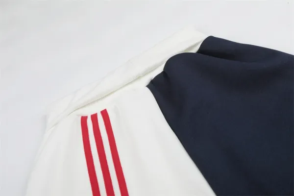 Adidas Originals Star-Striped Split Shorts Navy and White - 14