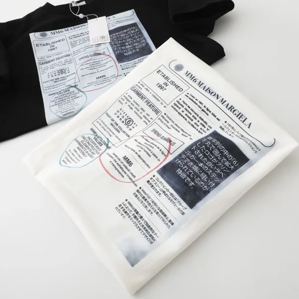 MM6 Maison Margiela Graphic Print White T-Shirt - 18