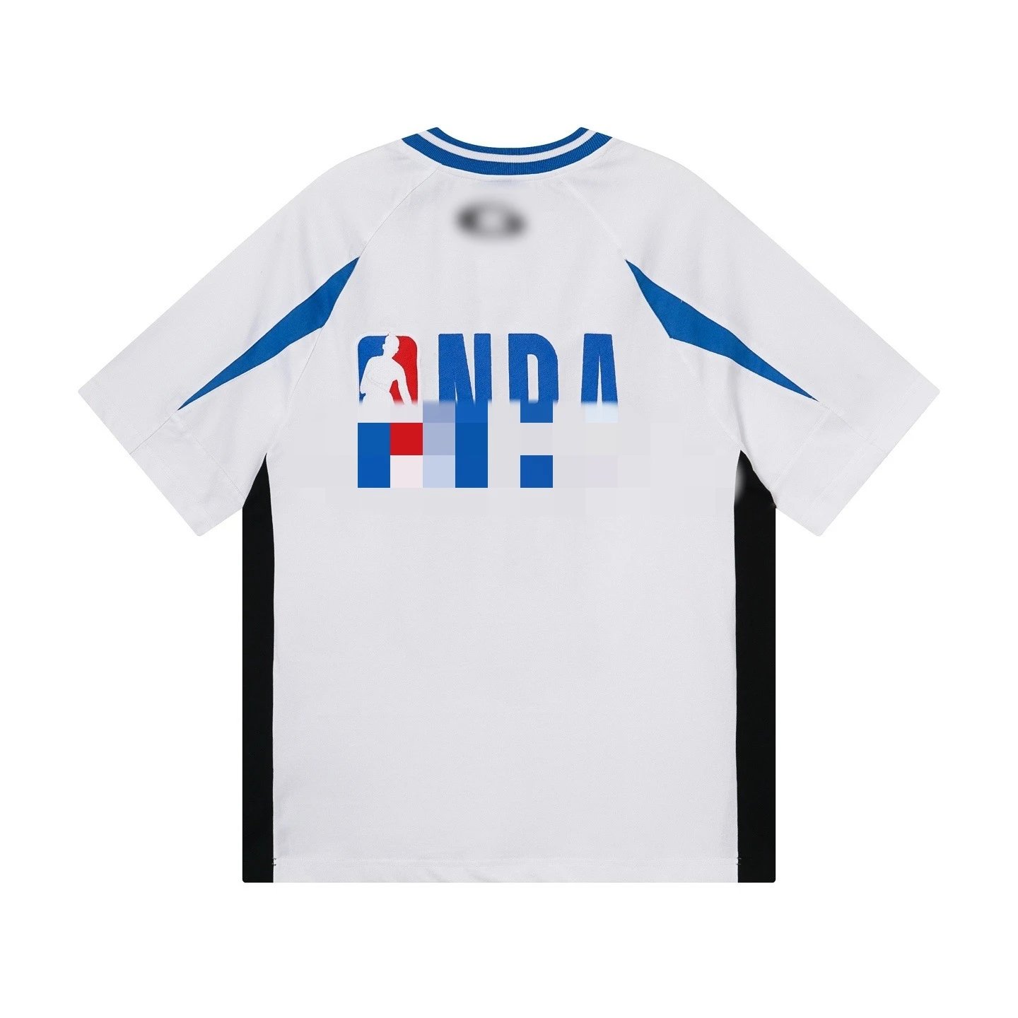 Balenciaga Enciaga 10 Basketball Jersey White / Blue / Black - 9