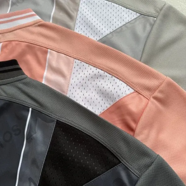Acne Studios x Kappa Mesh Panel T-Shirt Multicolor - 46
