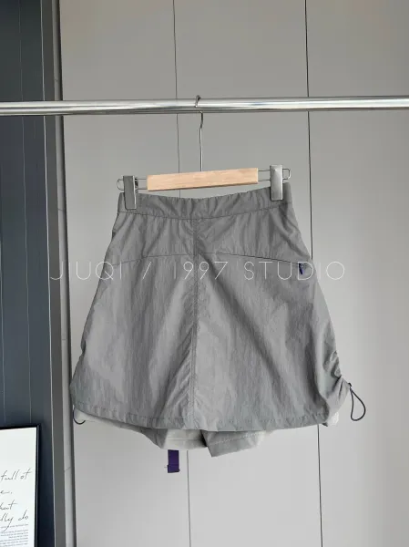 Design UXIAOYONG Functional Skirt Purple Technical Shorts - 18
