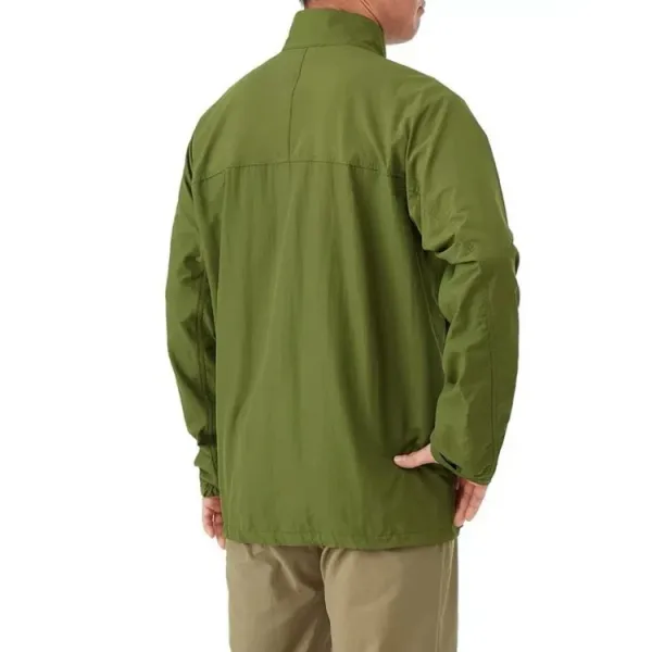 IH NOM UH NIT Windbreaker Jacket Olive Green Outerwear - 7